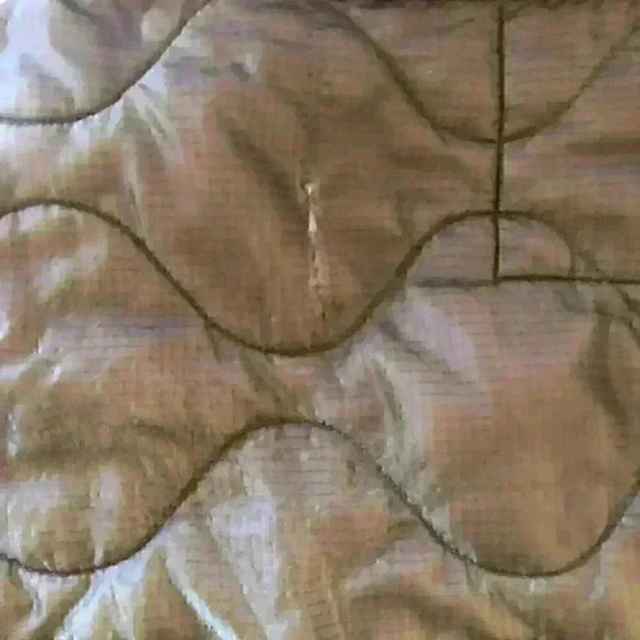 VTG military green jacket liner 90s or prior sized mens large - Picture 6 of 8